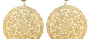 Jaali Flower Disc Earrings