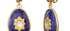 Phoebe Lapis & Diamond Jadau Earrings