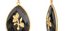 Phoebe Black Onyx & Diamond Jadau Earrings