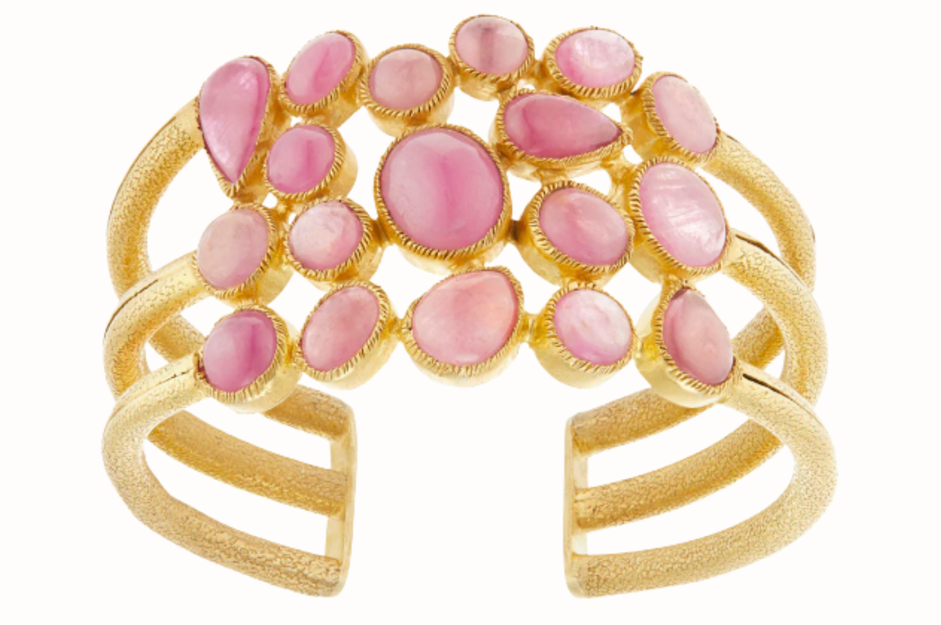 Kelly Ruby Cuff Bracelet