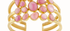 Kelly Ruby Cuff Bracelet