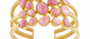 Kelly Ruby Cuff Bracelet