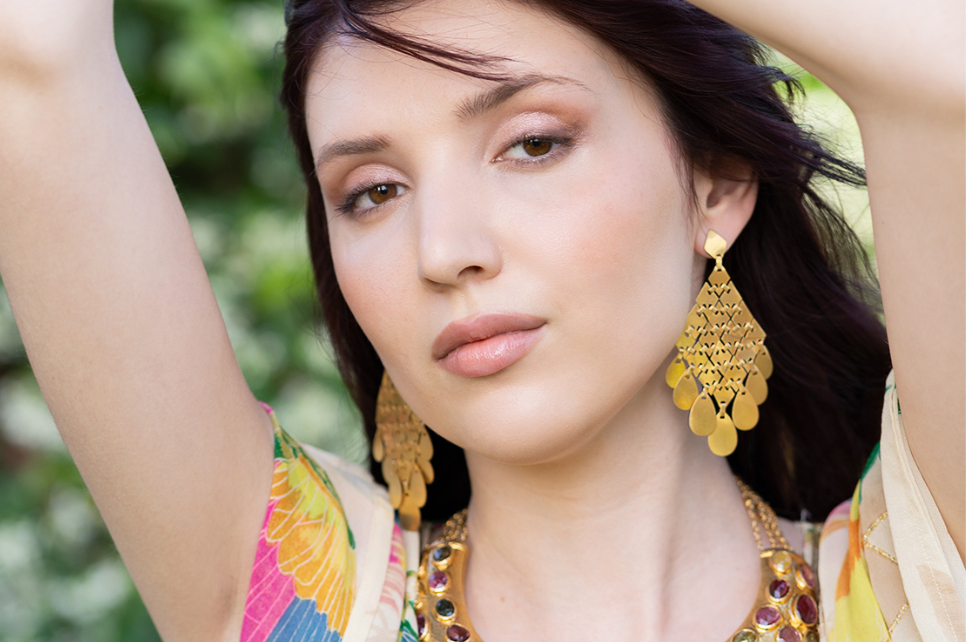 Kite Fine Gold Earrings