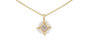 Kolkata Fine Pearl & Diamond Flower Pendant Necklace