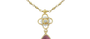 Kolkata Pearl & Pink Tourmaline Necklace