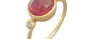 Kolkata Ruby & Diamond Accent Ring