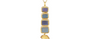 Labradorite & Baroque Pearl Drop Pendant Necklace