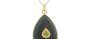 Jadau Labradorite & Diamond Pendant Necklace