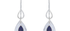 Rock Crystal & Lapis Jadau Earrings