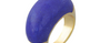 Gold Ring Inset With Lapis Lazuli