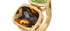Lara Cognac Quartz & Peridot Double Gemstone Ring