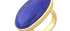 Large Oval Lapis Lazuli Gemstone Ring