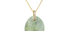 Fine Gold Bahia Light Green Tourmaline & Diamond Pendant Necklace