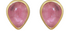 Light Pink Tourmaline Stud Earrings