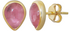Light Pink Tourmaline Stud Earrings