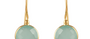 Lollipop Chalcedony Drop Earrings