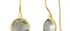 Lollipop Green Amethyst Drop Earrings