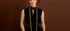 Golden Round Bead Long Knotted Necklace