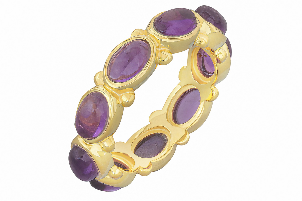 Lottie Amethyst Eternity Ring