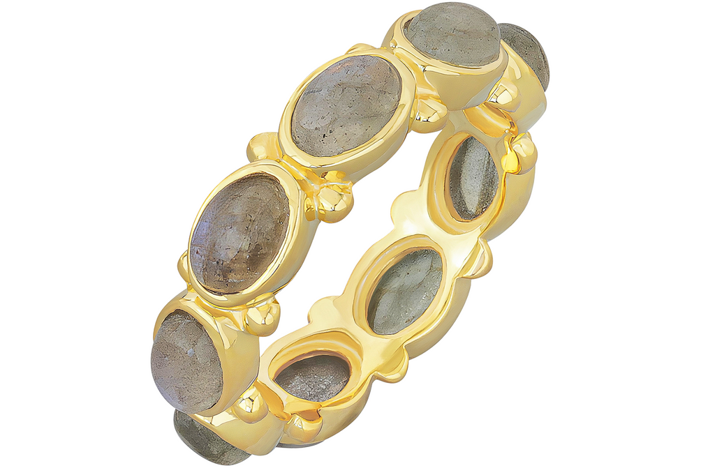 Lottie Labradorite Eternity Ring