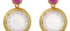 Maharani Ruby And Rose Quartz Earrings