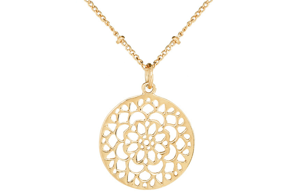 Mandala Pendant Necklace