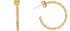 Masai Gold & Silver Hoop Earrings