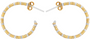 Masai Gold & Silver Hoop Earrings