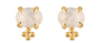 Miranda Moonstone Stud Earrings