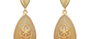 Betel Leaf Moonstone & Diamond Jadau Earrings