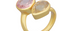 Athena Morganite & Heliodor Ring