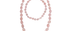 Morganite Bead Necklace