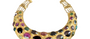Multicoloured Tourmaline Cuff Necklace