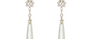 Muse Rock Crystal & Rose Cut Diamond Earrings