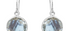 Natalia Silver Green Amethyst Earrings