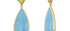 Peridot And Opal Gemstone Earrings