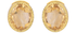 Lara Citrine Stud Earrings