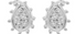 Paisley Sterling Silver Stud Earrings