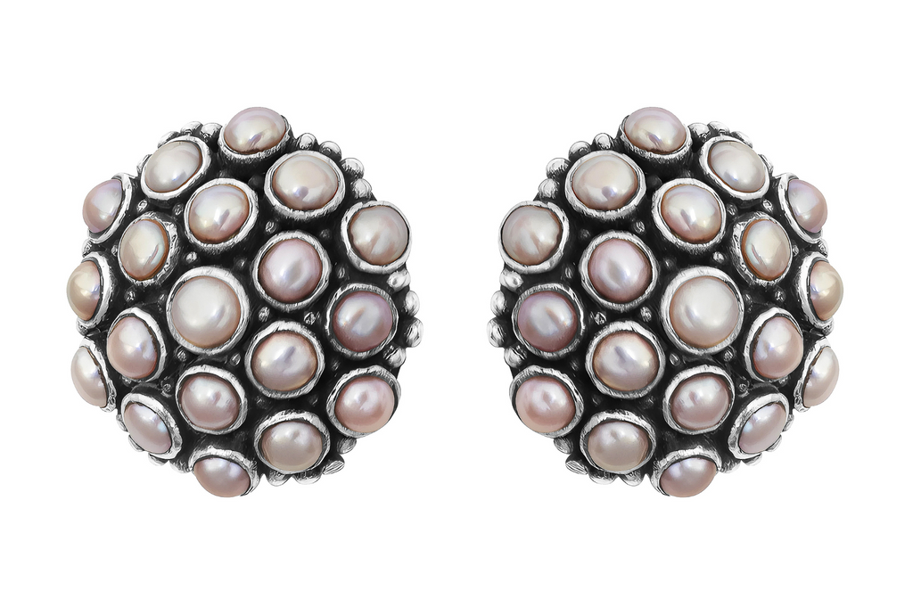 Pearl Stud Earrings