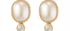 Pearlie Queen Pearl & Diamond Stud Earrings