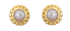 Sunbeam Pearl Stud Earrings