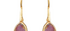 Pebble Colour Zoned Tourmaline Earrings