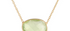 Pebble Prehnite Necklace