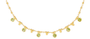Manali Peridot Charm Necklace