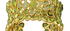 Aphrodite Peridot Cuff Bracelet