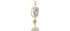 Peridot & Rock Crystal Pendant