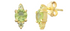 Skye Peridot Stud Earrings