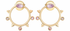 Petra Amethyst Stud Earrings