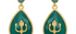 Phoebe Emerald & Diamond Jadau Earring