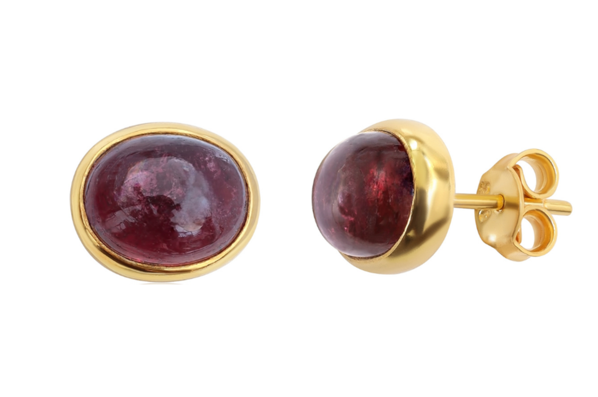 Tourmaline Stud Earrings